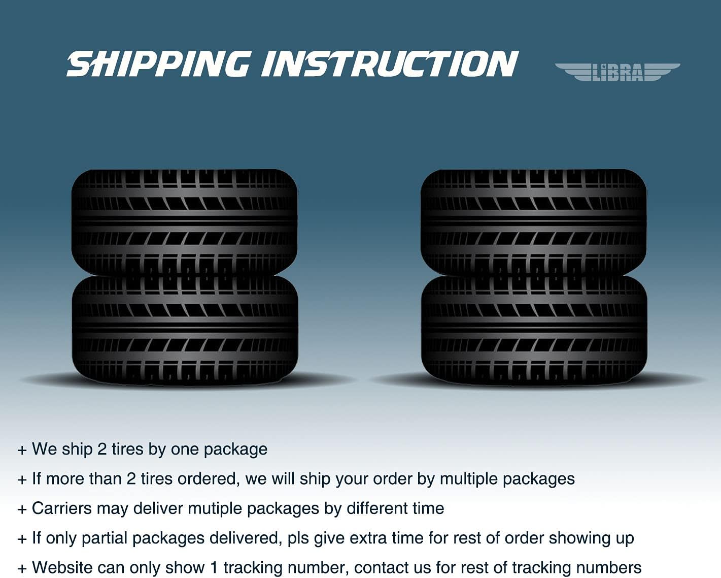 Grand Ride Set of 4 ST225/75R15 Trailer Tires