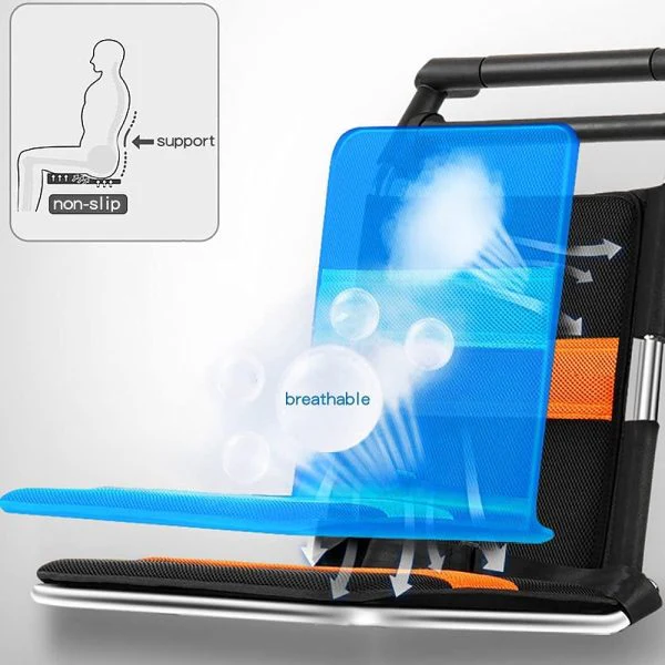 Ultra-Light Portable Folding Wheelchair, Travel-Friendly with Handbrake, 220 lbs Capacity, Ideal for Elderly & Children, 34.2×32.6 Unfolded Dimensions