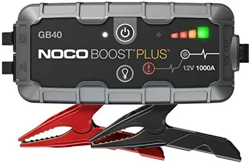 NOCO Boost Plus GB40 1000 Amp 12-Volt UltraSafe Lithium Jump Starter Box, Car Battery Booster Pack, Portable Power Bank Charger sgtnighsdesigns