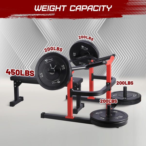 2026 Chest Press Machine, 1050LBS Capacity, Independent Converging Arms, Weight Bench Press with Adjustable Flat Bench for Upper Body Workouts, Red