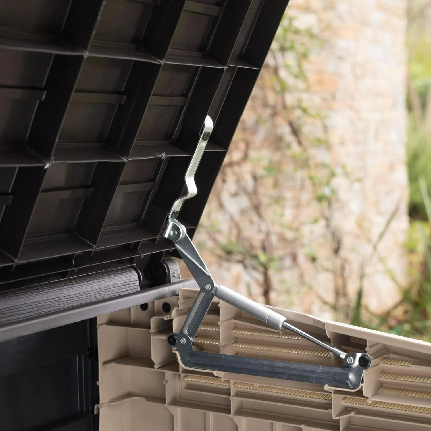 2026 Keter Store-It-Out Midi 30-Cu Ft All-Weather Resin Storage Shed, Beige