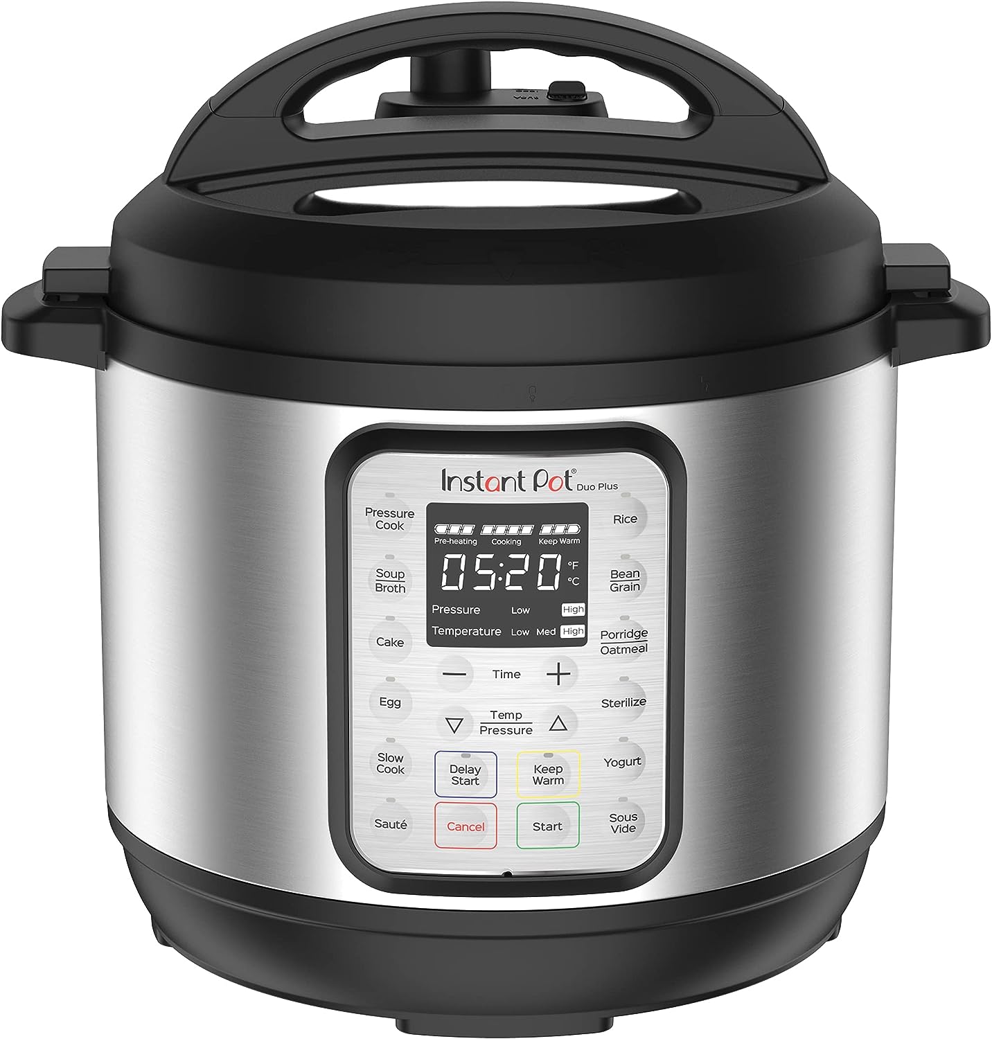 Instant Pot Duo Plus 9-in-1 Electric Pressure Cooker, Slow Cooker, Stainless Steel