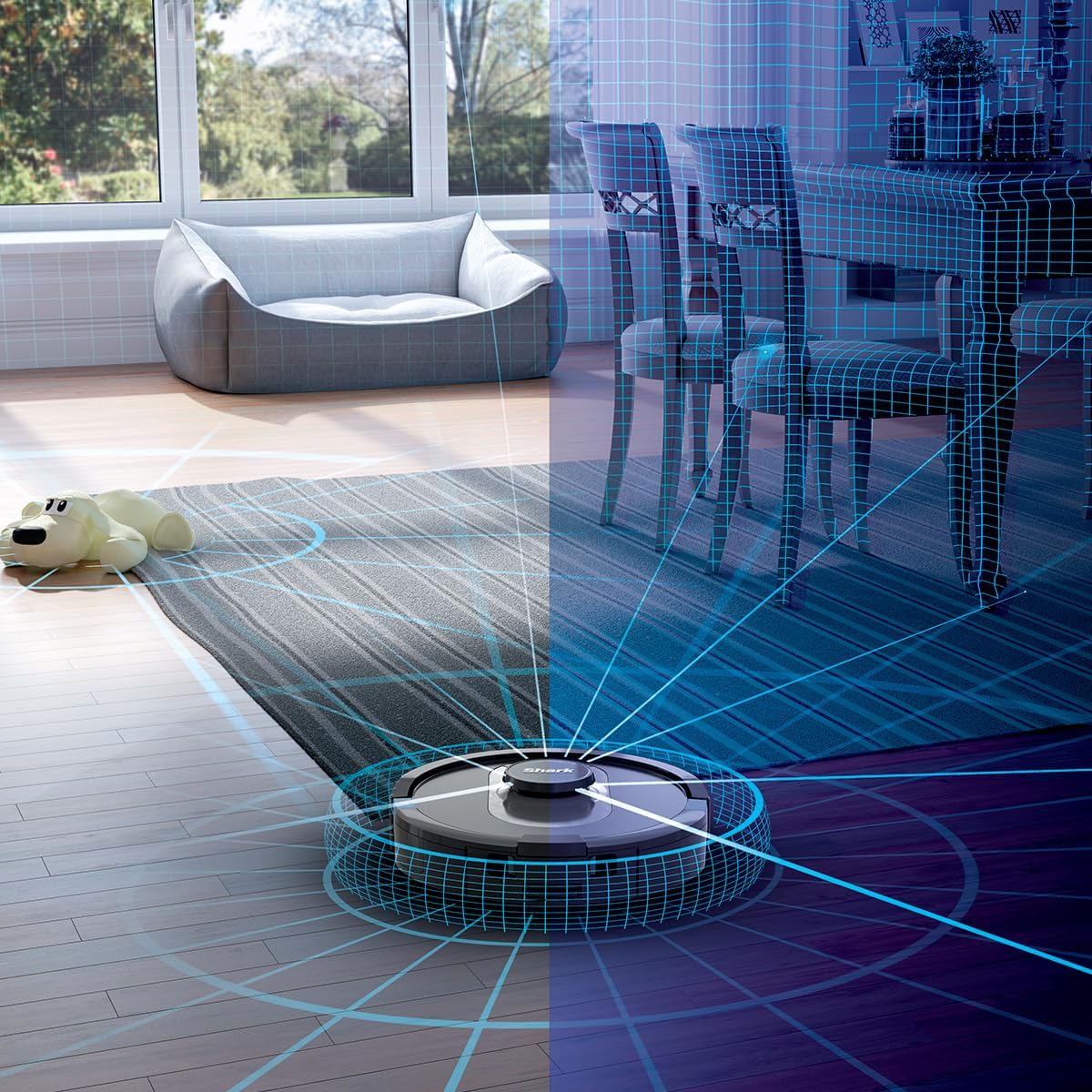 Iq Robot Vacuum – Bagless Self-Empty, Multi-Surface