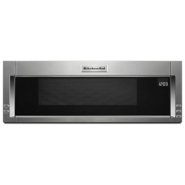2026 30-Inch Low Profile Microwave Hood, 1000W, Stainless Steel, Dual LED, 4-Speed Ventilation