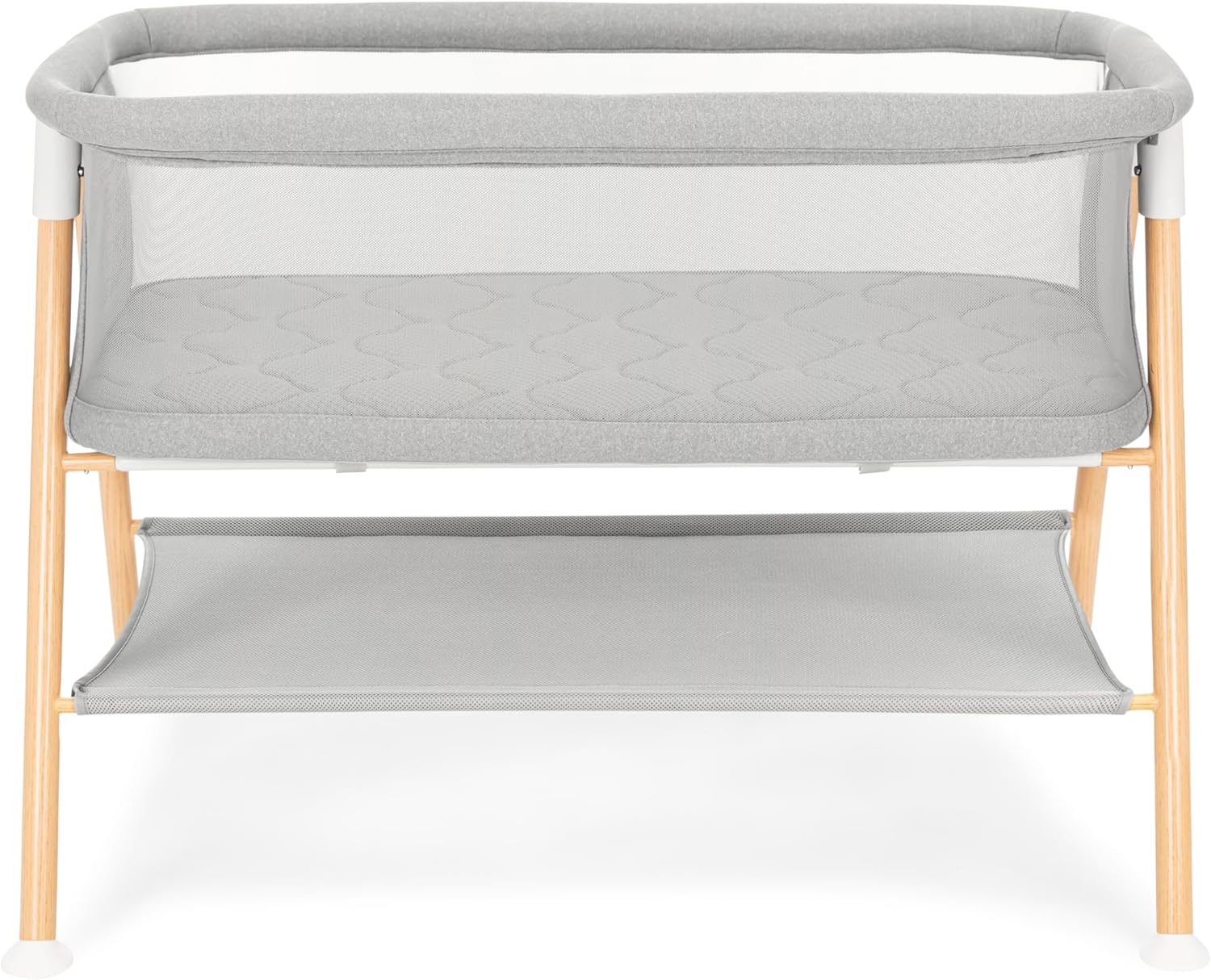 BABY Bassinet & Bedside Sleeper with Washable Mattress