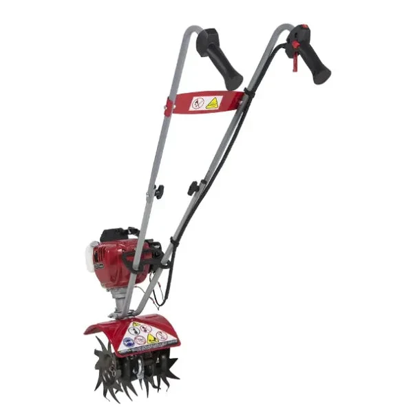 Mini-Tiller/Cultivator 25-cc 9-in Front-Tine Forward-rotating Tiller