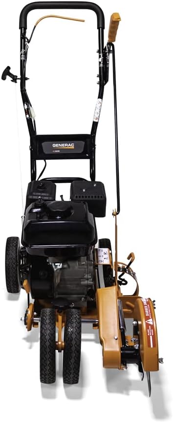 High-Powered 163cc Engine, Start With Ease - Precision Bevel Cutting, Easy Curb Hopping, 6-Depth Adjustments, 4-Wheel Control for Edging with Ease-Generac