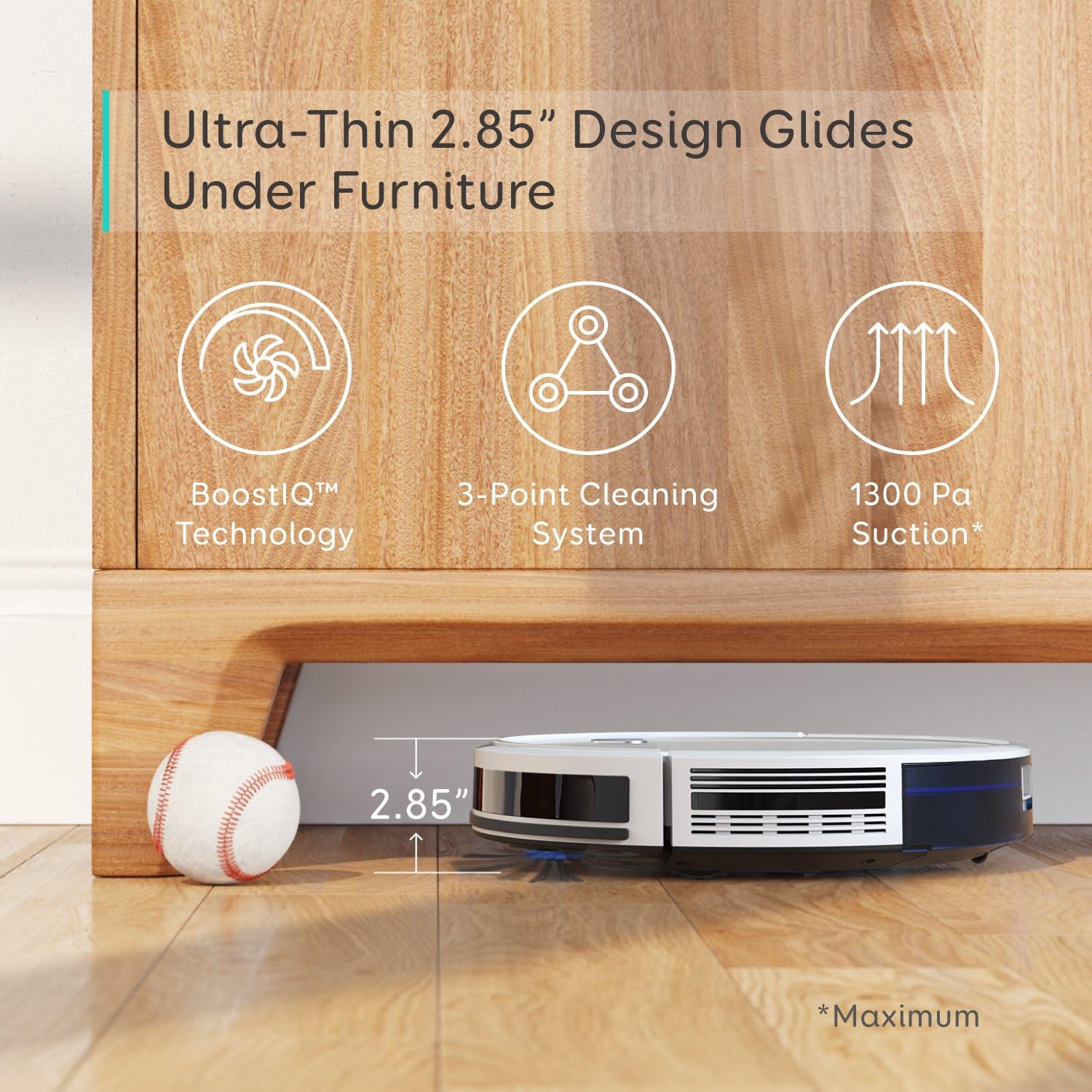 L60 Robot Vacuum with Self-Empty Station and 5000Pa Suction