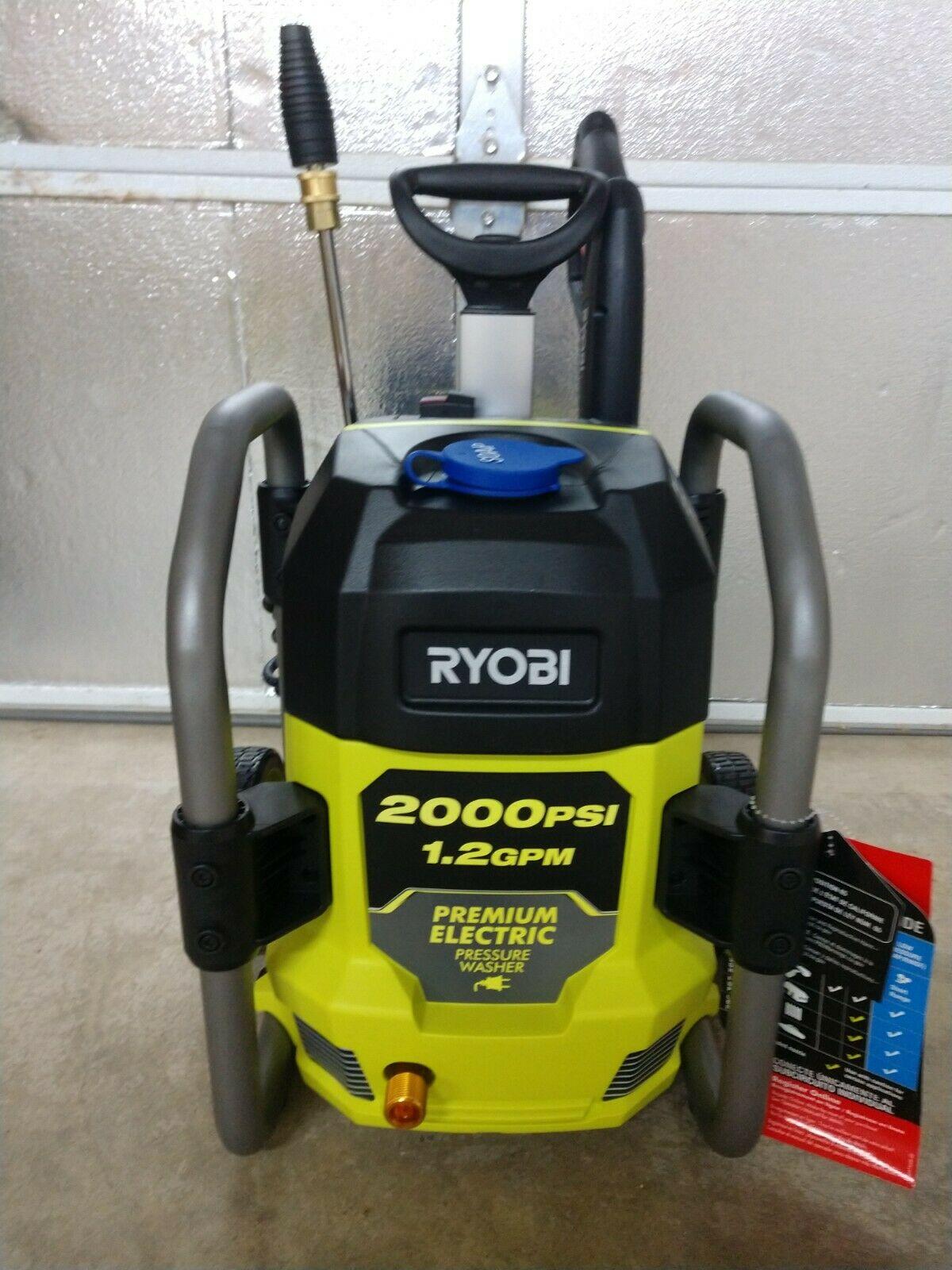 2000 PSI 1.2 GPM Cold Water Electric Pressure Washer