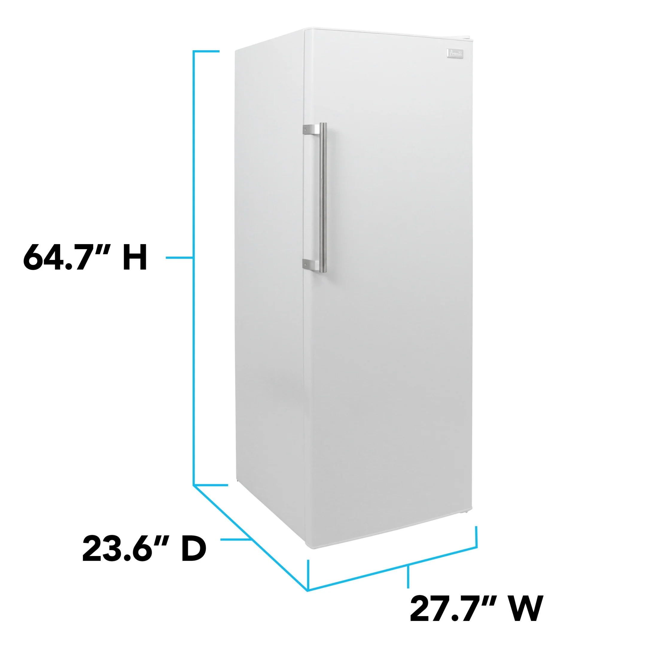 2026 Avanti 10.8 cu ft Vertical Freezer, in White (AV1081VFK0W)