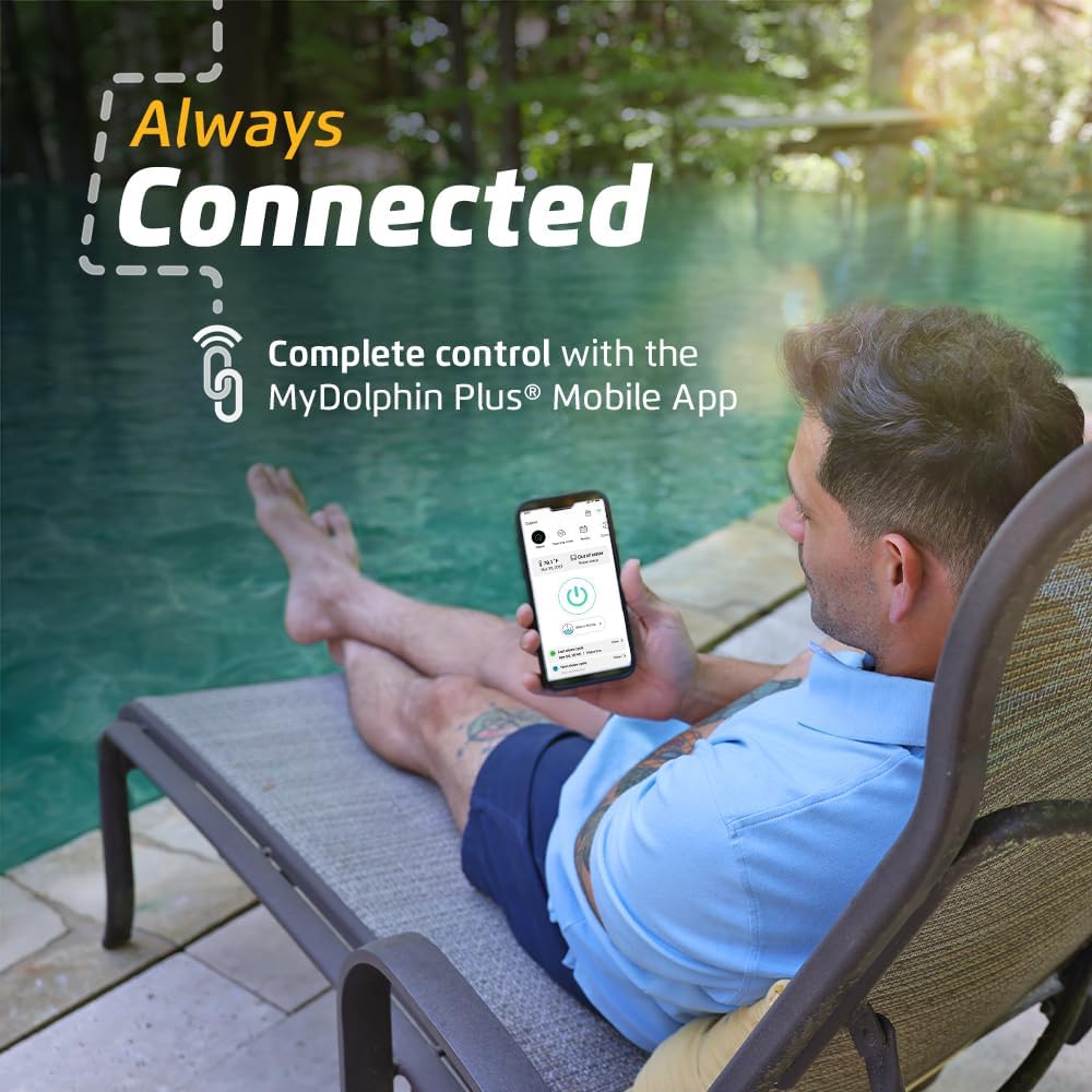 Plus Wi-Fi Robotic Pool Vacuum Cleaner