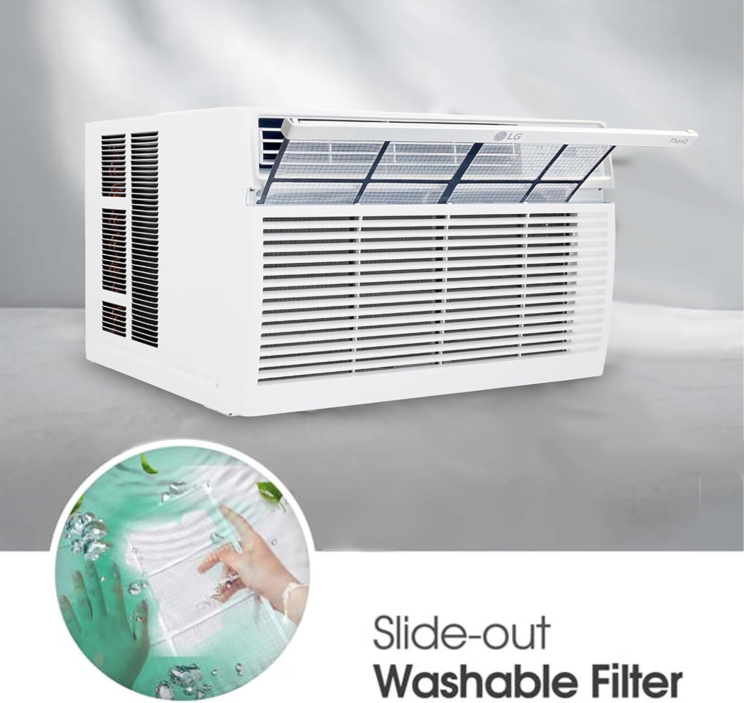 8,000 BTU Window Air Conditioner, Remote & Quiet