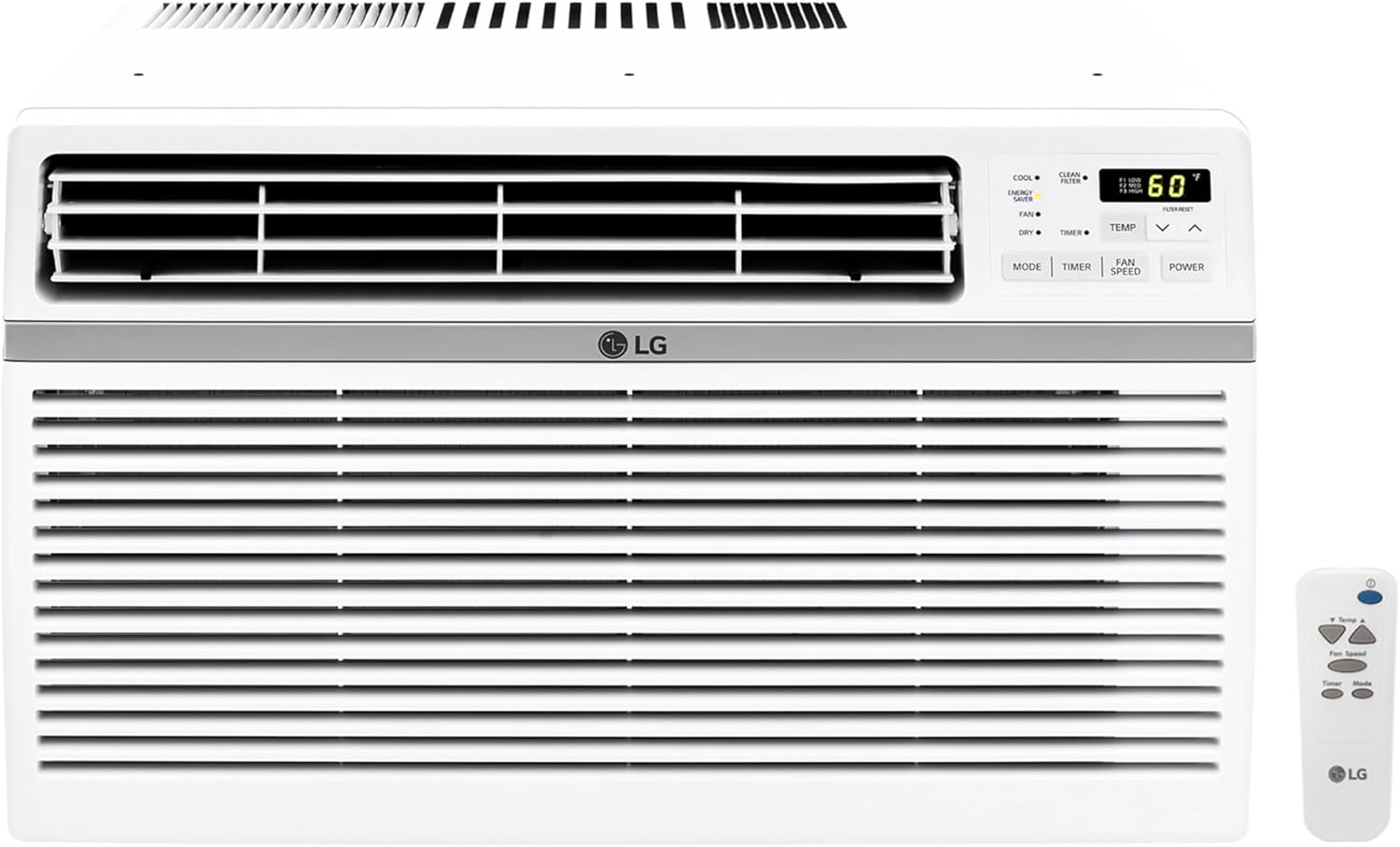 8,000 BTU Window Air Conditioner, Remote & Quiet
