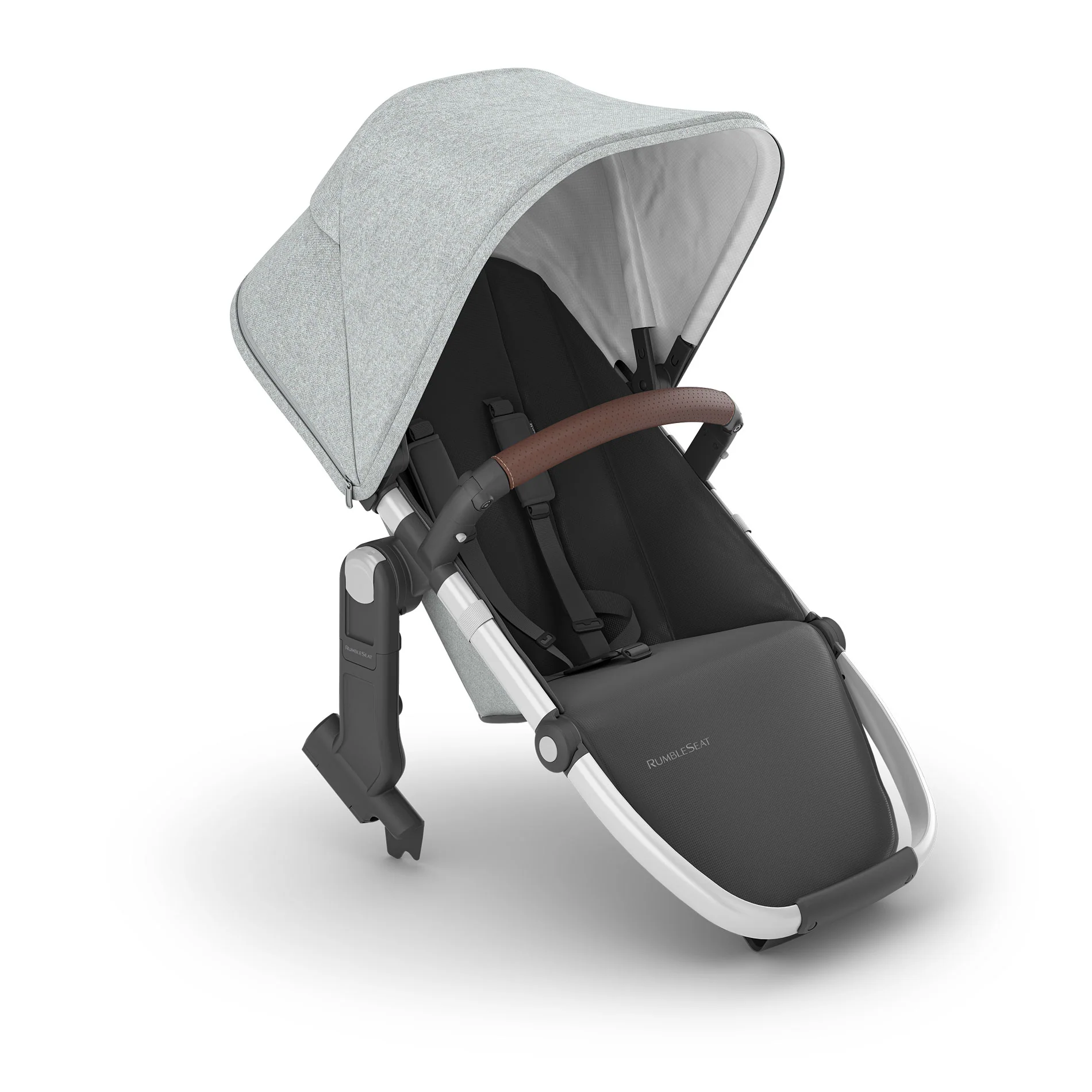 2026 UPPAbaby VISTA V2 RumbleSeat V2+ – Enhanced Double Stroller Seat with Adjustable Footrest & Canopy