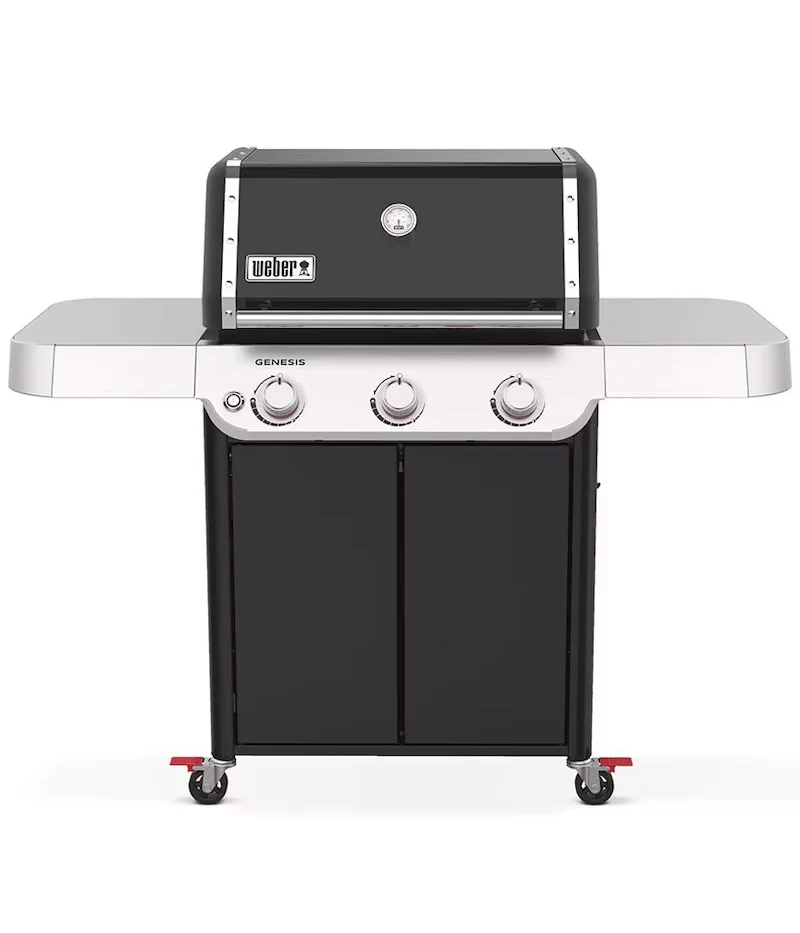 Weber Genesis E-315 Freestanding Gas Grill in Black