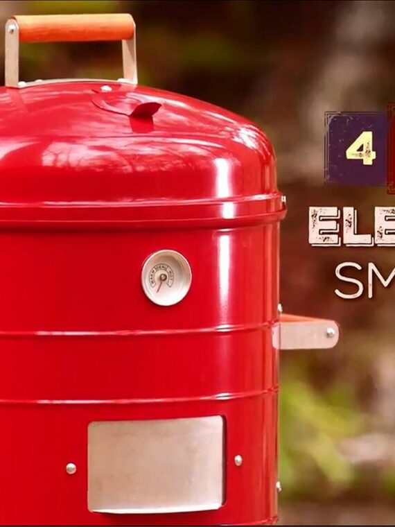 Americana 4-in-1 Electric and Charcoal Water Smoker