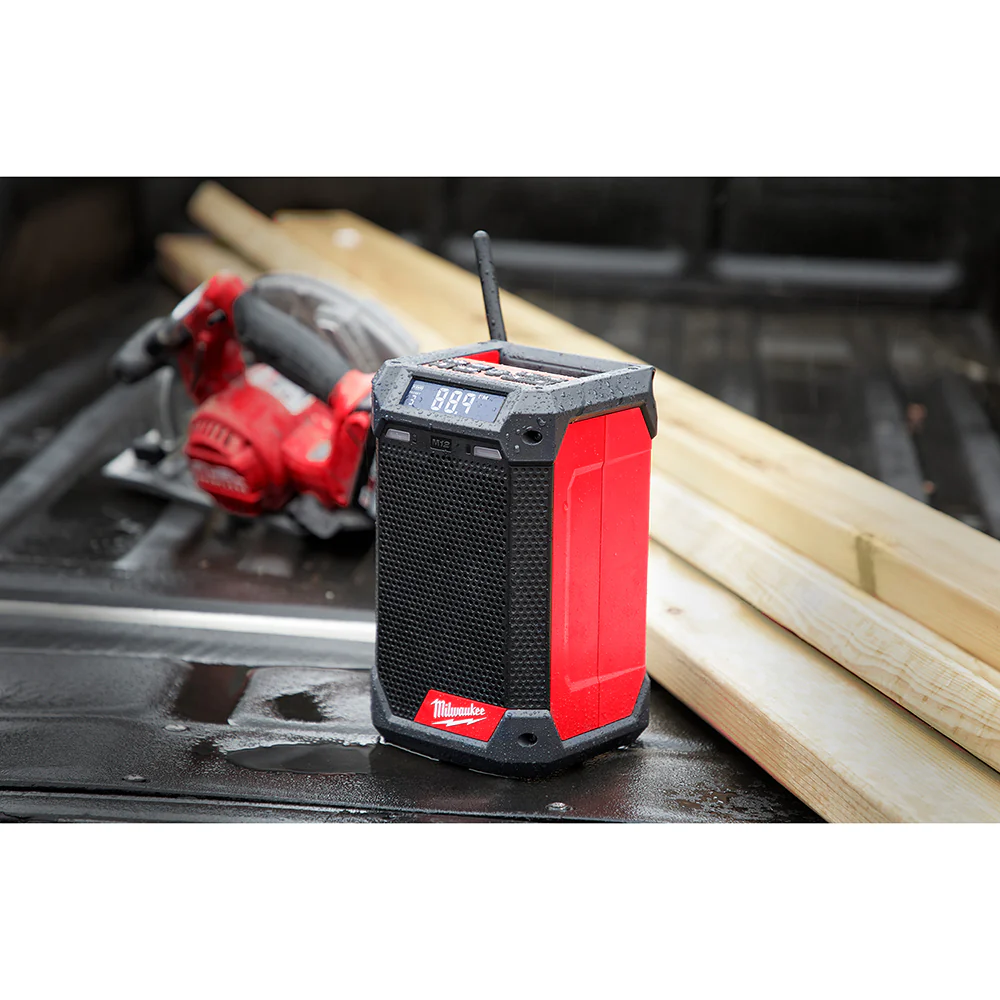 2026 Milwaukee 2951-20 M12 12V Bluetooth Speaker Radio/Charger - Bare Tool