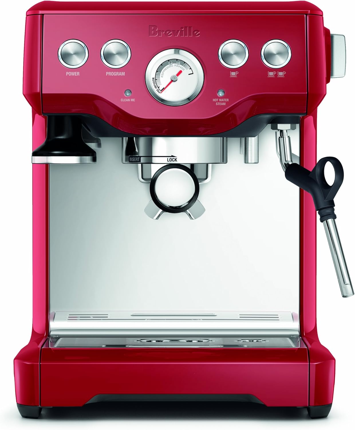 Infuser Espresso Machine BES840XL – Brushed Steel