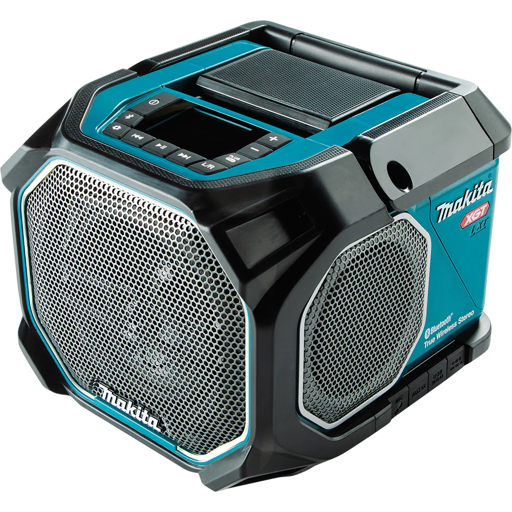 2026 Makita GRM05 40V max XGT 18V LXT Bluetooth Job Site Speaker - Bare Tool