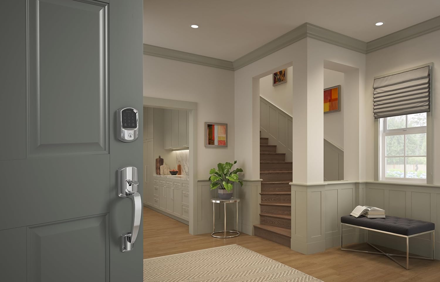 Encode Smart Wifi Deadbolt Lock – Keyless Entry