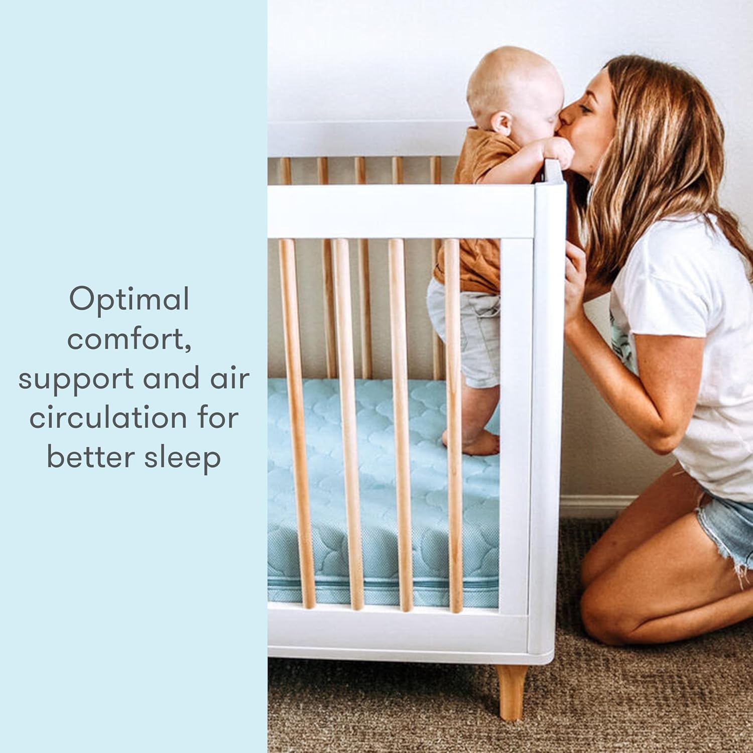 BABY Crib Mattress & Toddler Bed – Ultra-Breathable Design