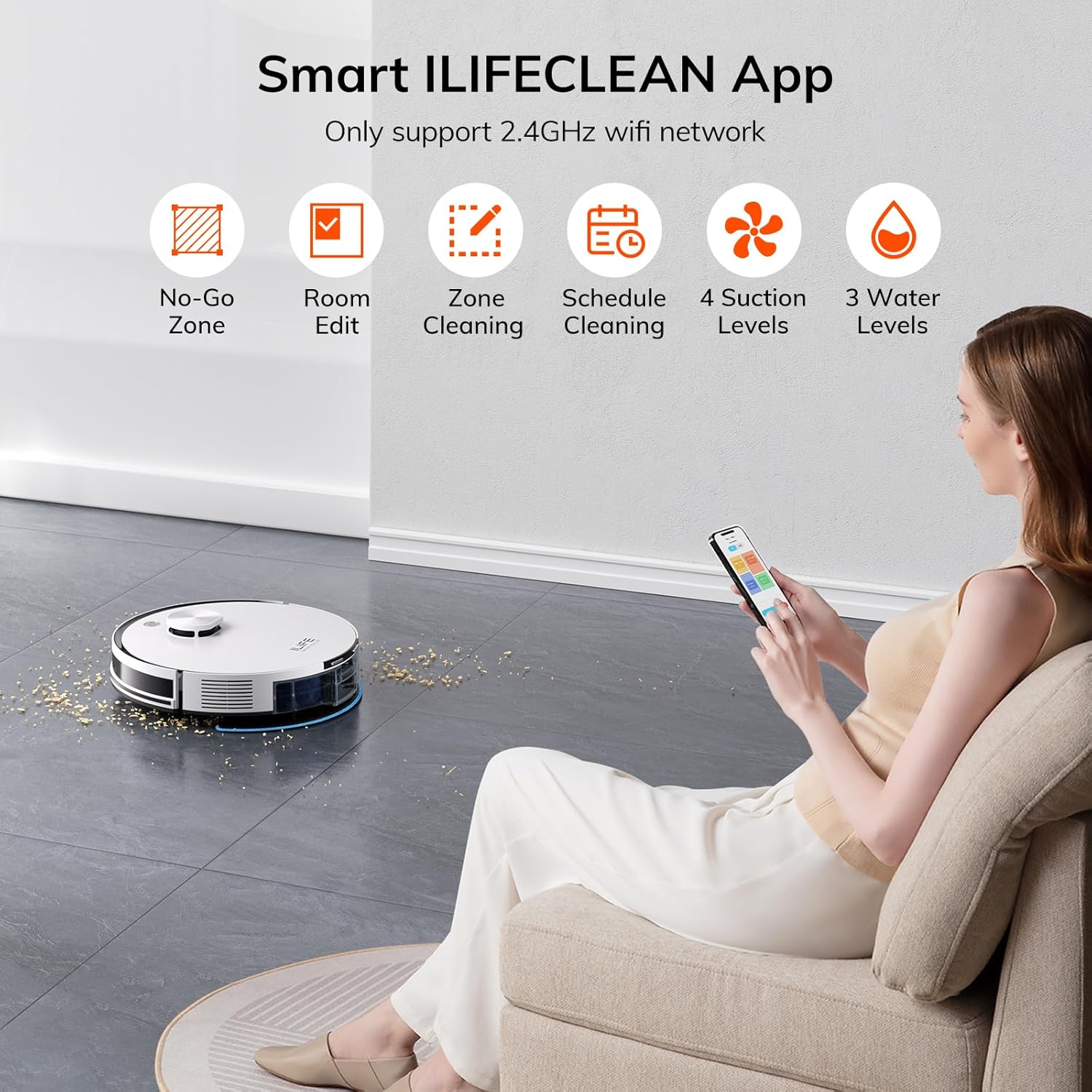 A30 Pro Robot Vacuum and Mop with Self-Emptying Station