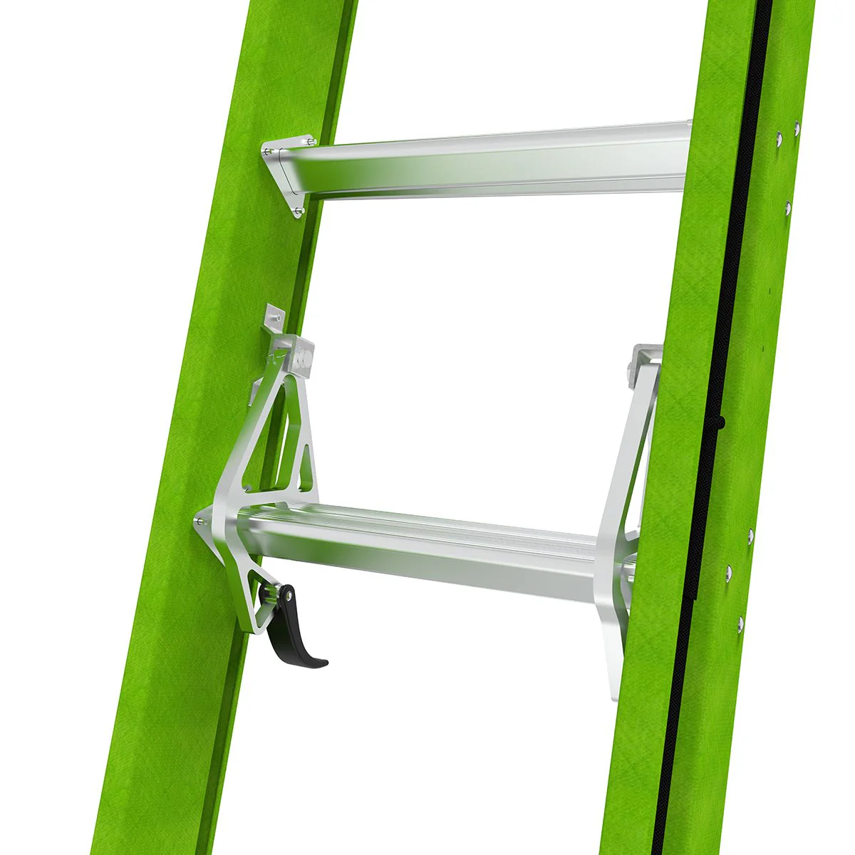 Little Giant 18724-303-HYPERLITE 24' Fiberglass Extension Ladder, 300 lbs Capacity, CSA Grade IA