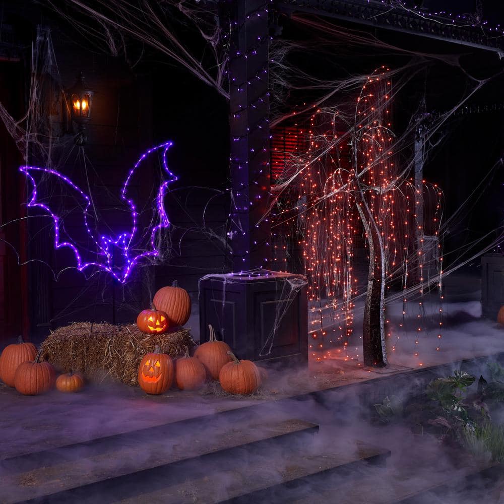 5.5 ft. LED Bat Silhouette