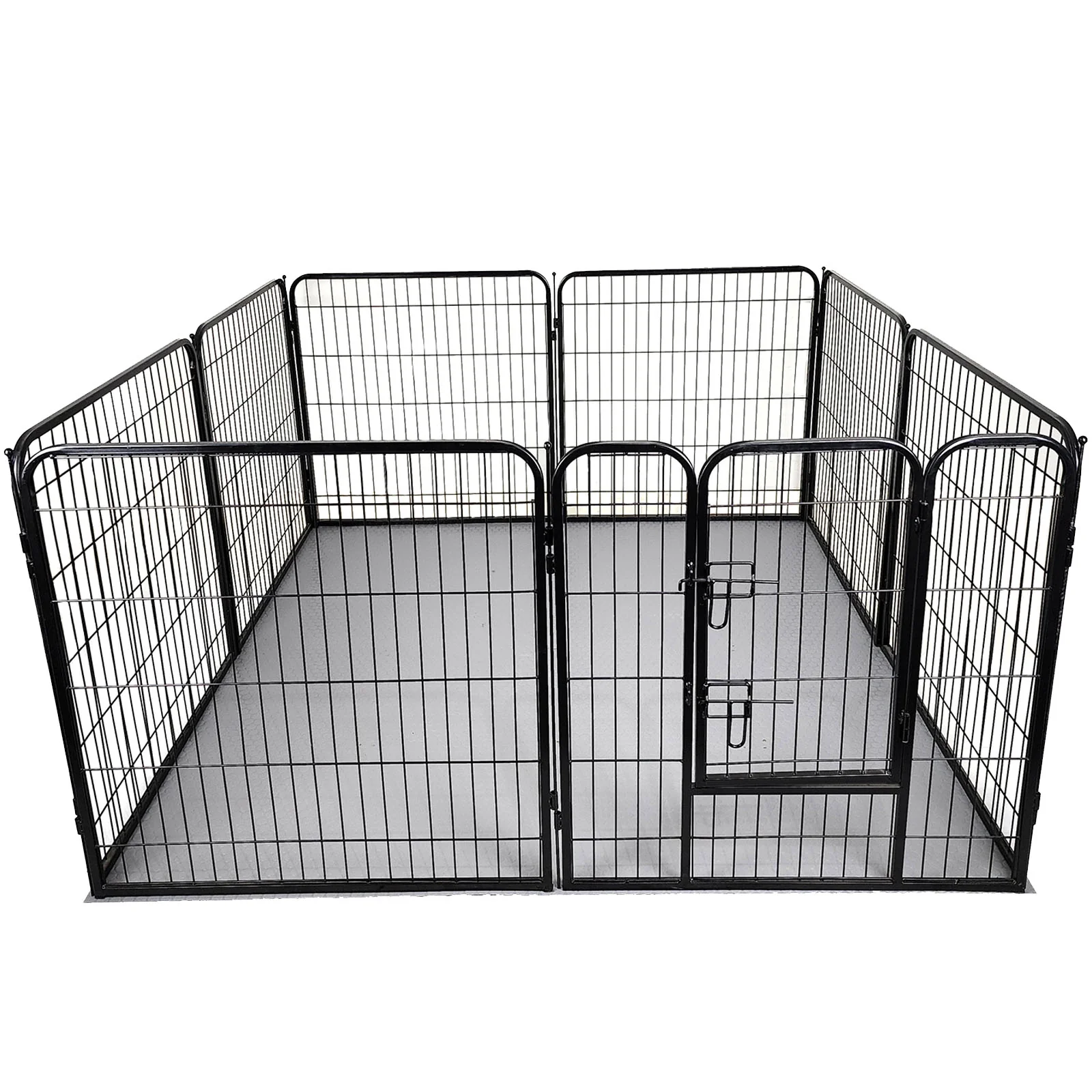Heavyduty Pet PlayPen Plus Grey PVC Floor Mat 1.6m x 1.6m