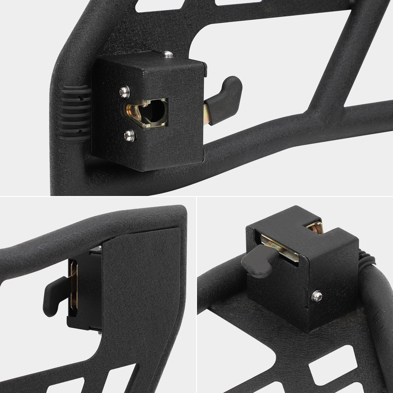 2026 Off Road Safari Tubular Doors Compatible with 2018-2023 Wrangler JL 4 Door – Set of 4 Fat Tube Half Doors for Adventure