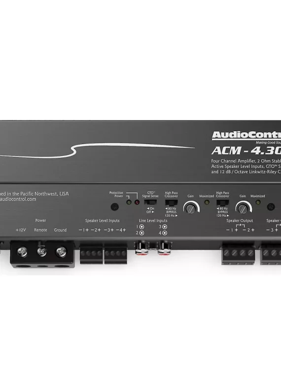 AudioControl ACM-4.300 4 Channel Micro Amplifier