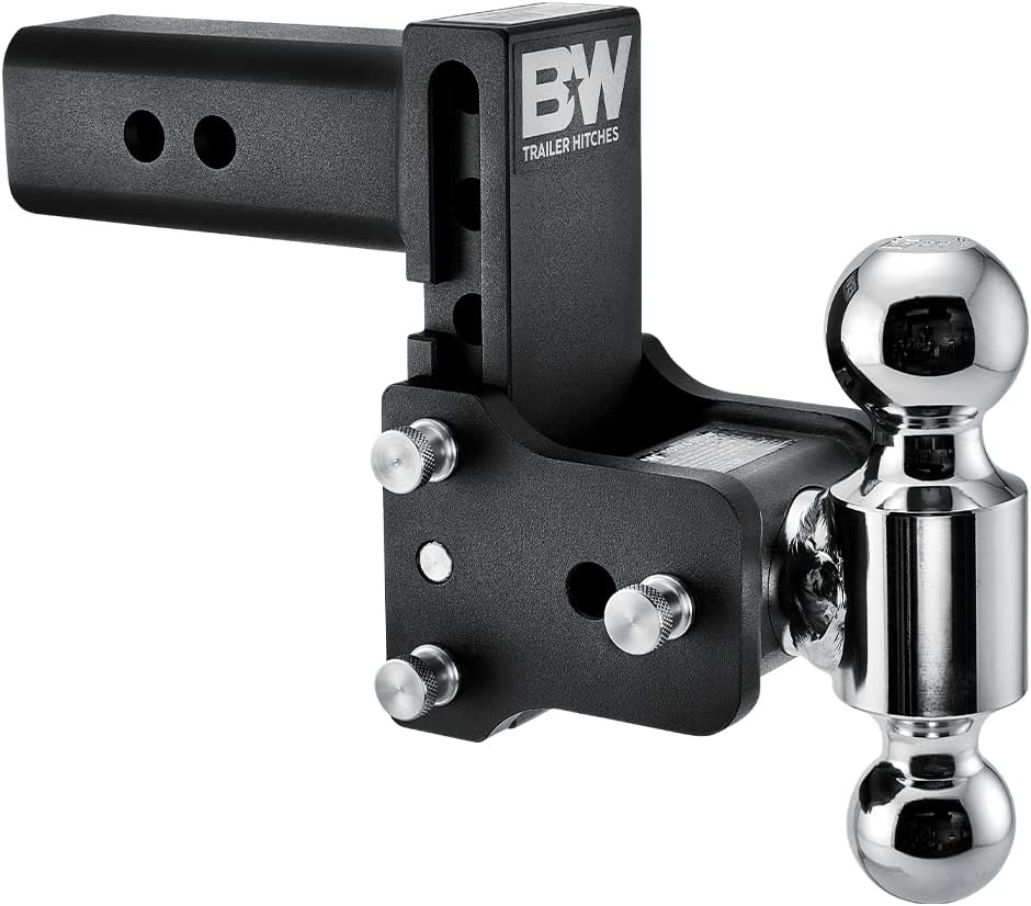 B&W TRAILER HITCHES Tow & Stow Adjustable Trailer Hitch Ball Mount
