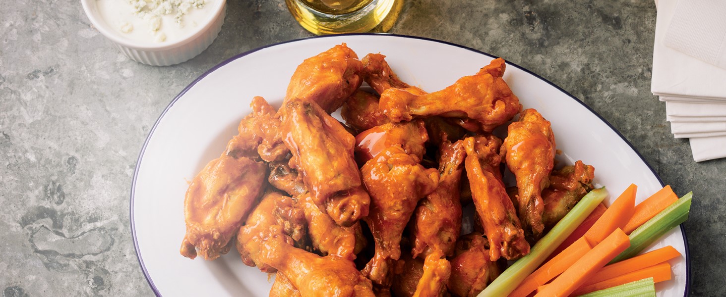 pressure cooker wings, air fryer wings, wing recipe, buffalo wings