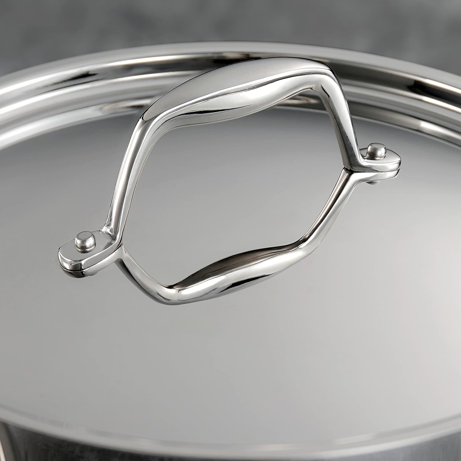 Tri-Ply Clad Stainless Steel 12-Piece Cookware Set