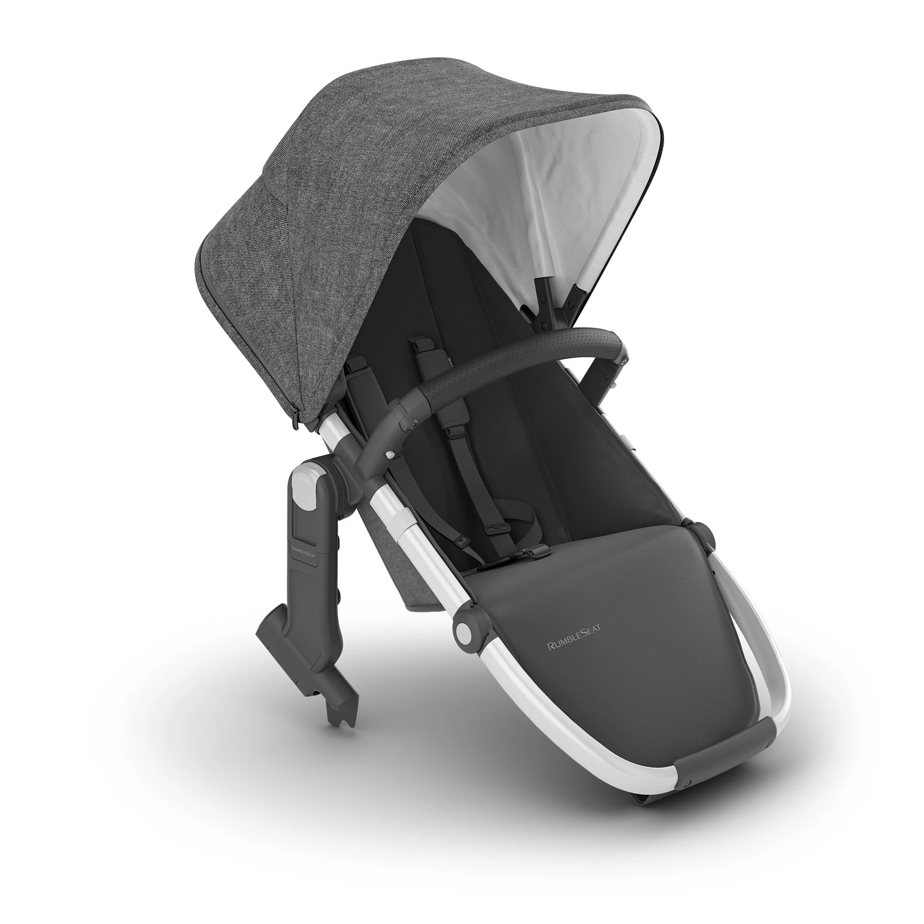 2026 UPPAbaby VISTA V2 RumbleSeat V2+ – Enhanced Double Stroller Seat with Adjustable Footrest & Canopy