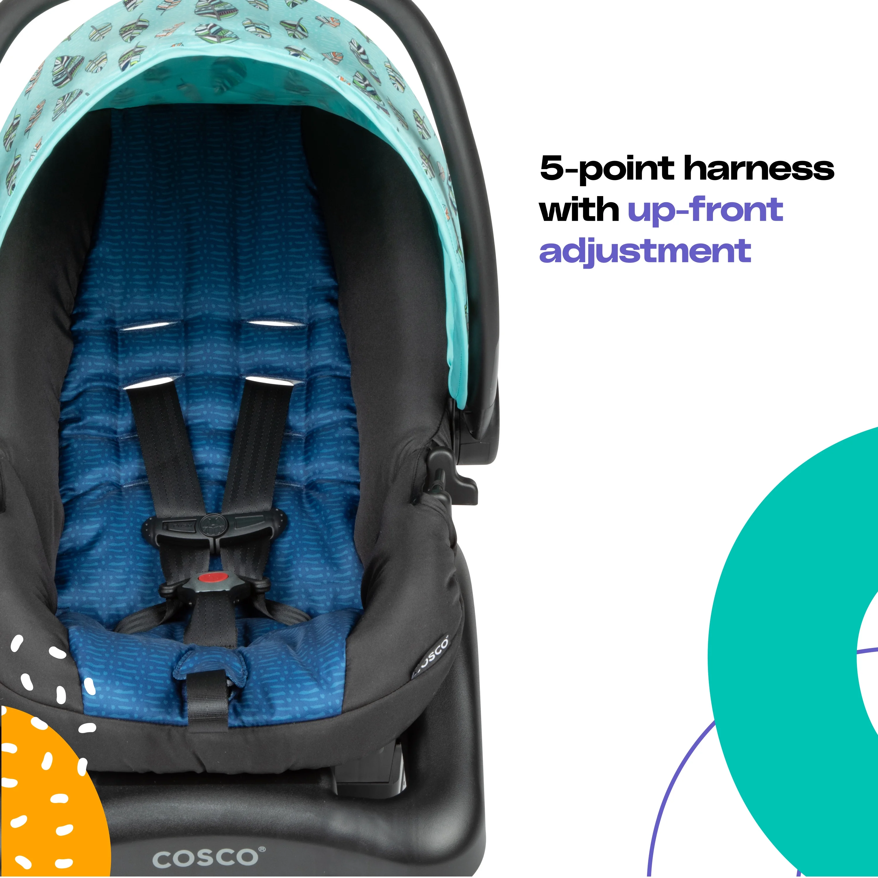 2026 Cosco Kids Lift & Stroll DX Travel System, Gray Arrows, Toddler, Unisex