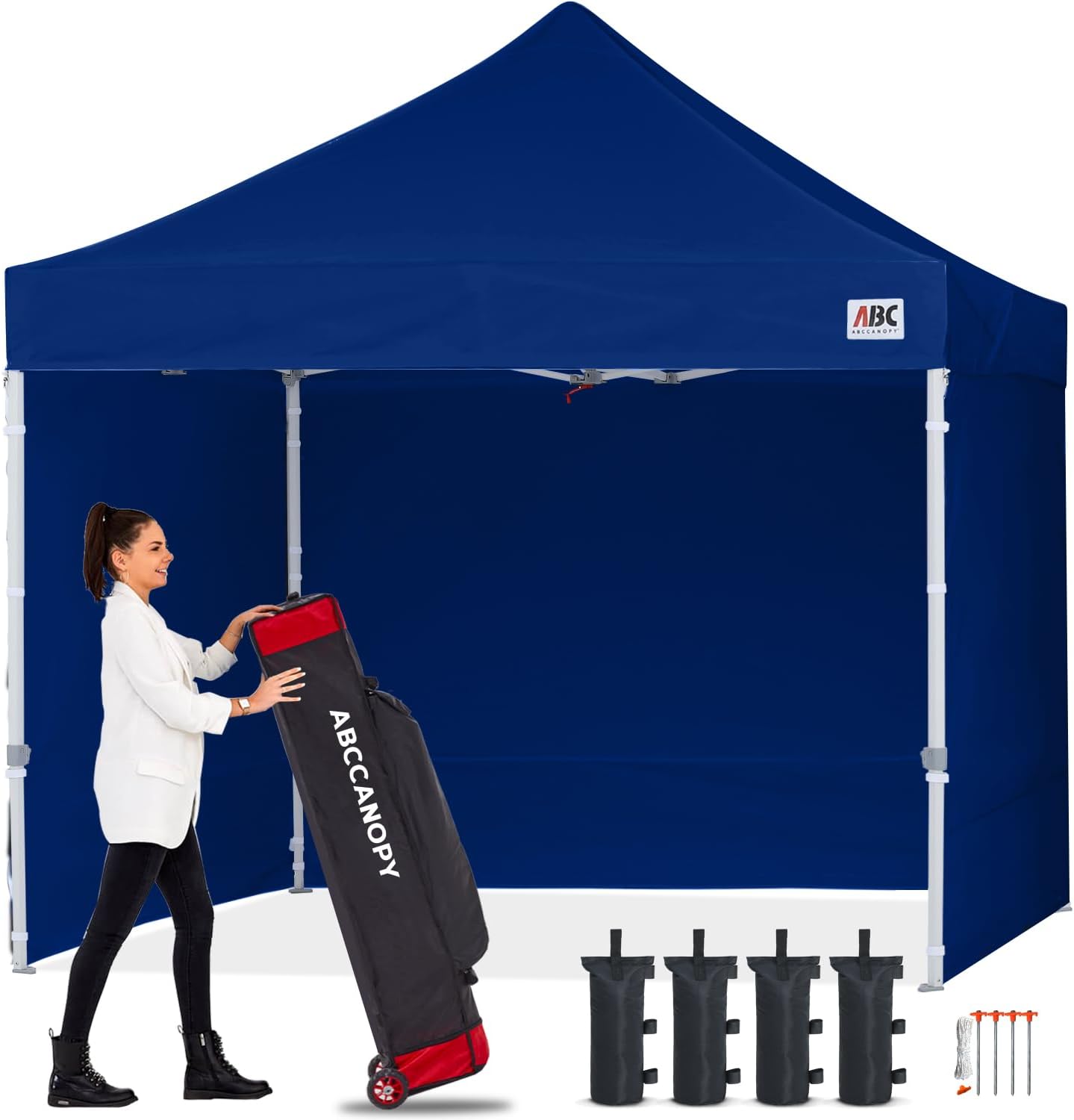 Easy Pop Up Canopy Tent 10×10 with Sidewalls