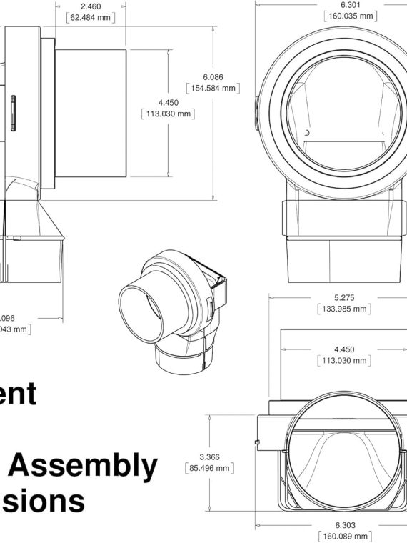 2025 MV-90 Magnetic Dryer Vent Coupling