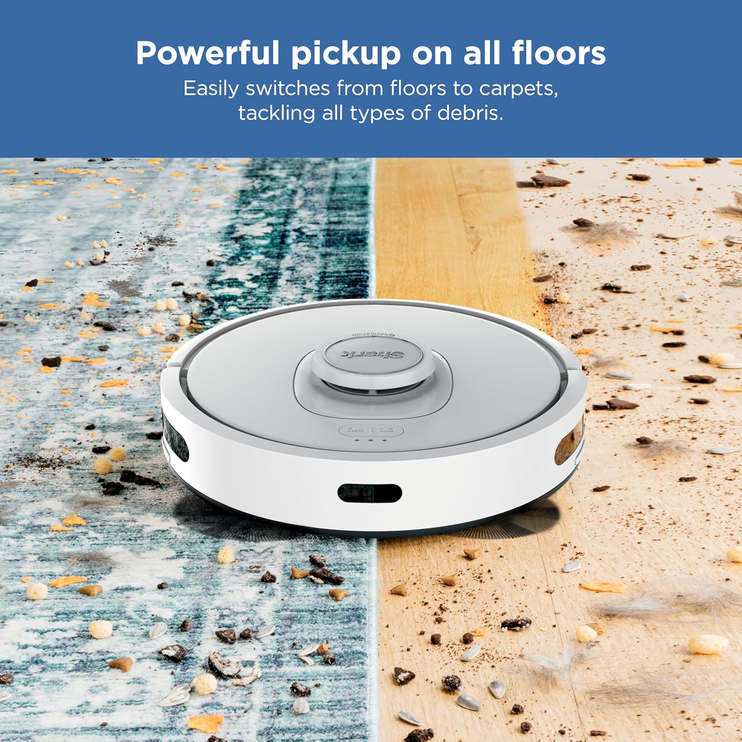 Iq Robot Vacuum – Bagless Self-Empty, Multi-Surface