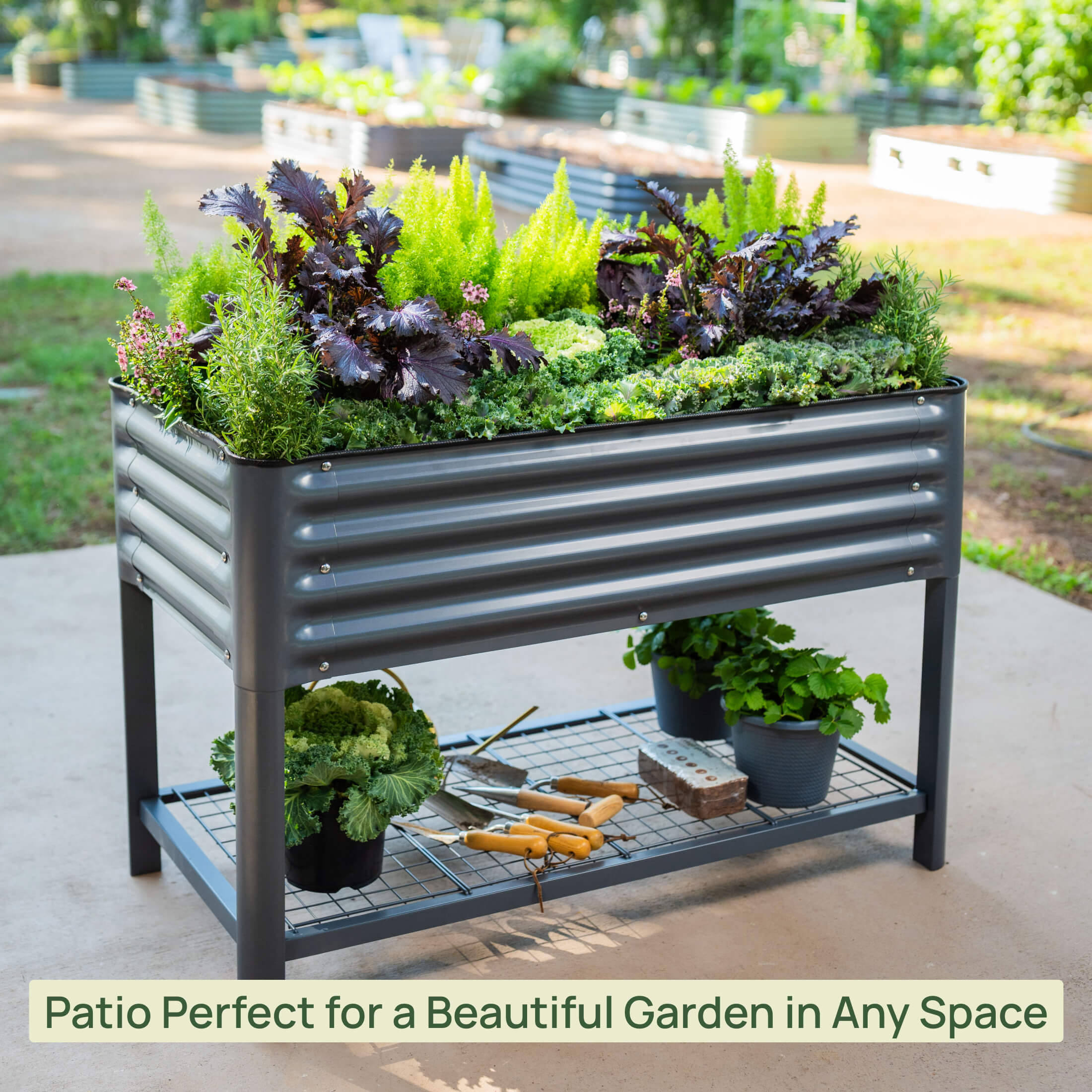 Elevated Garden Bed - V Series 2' x 4'