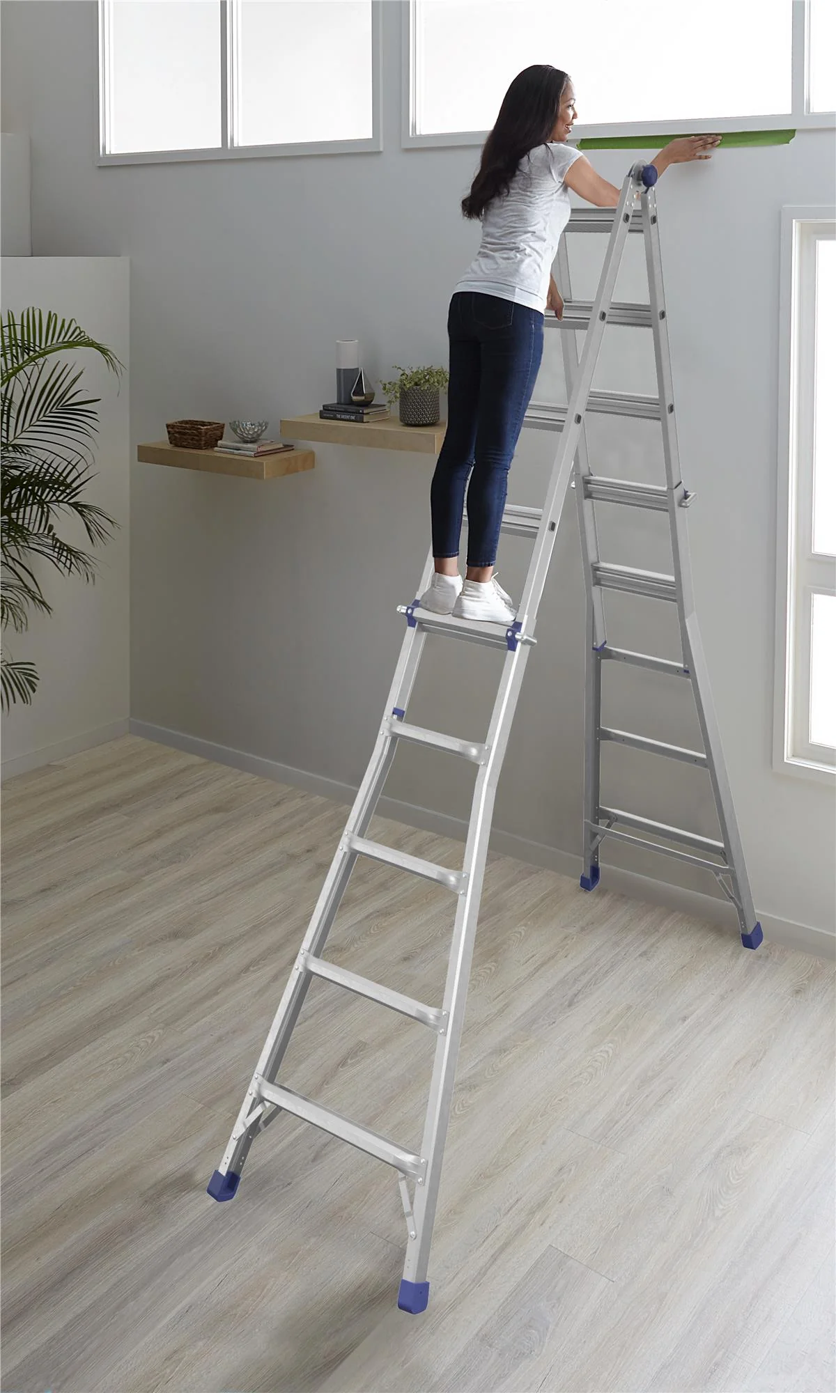 22 Ft. Height Multi-Position Ladder