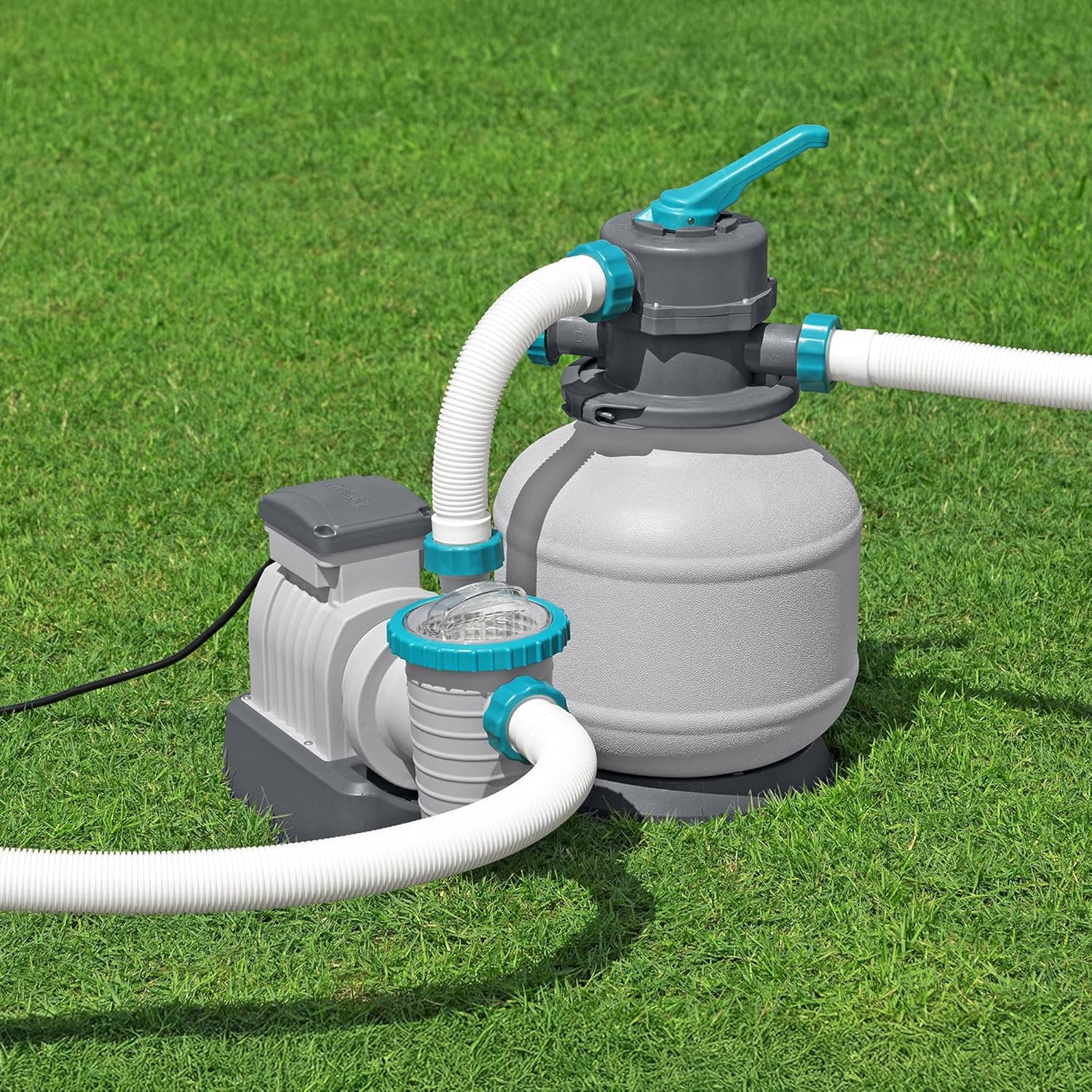 2,200 Gallon Sand Filter Pump for Above Ground Pools
