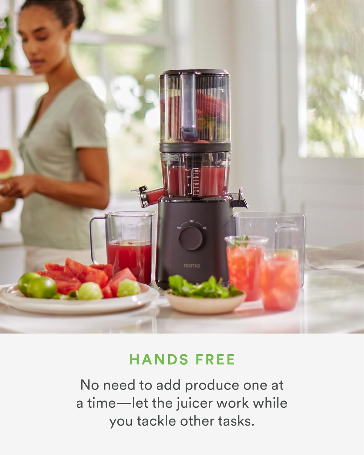 Cold Press Juicer – Hands-Free Masticating Juicer