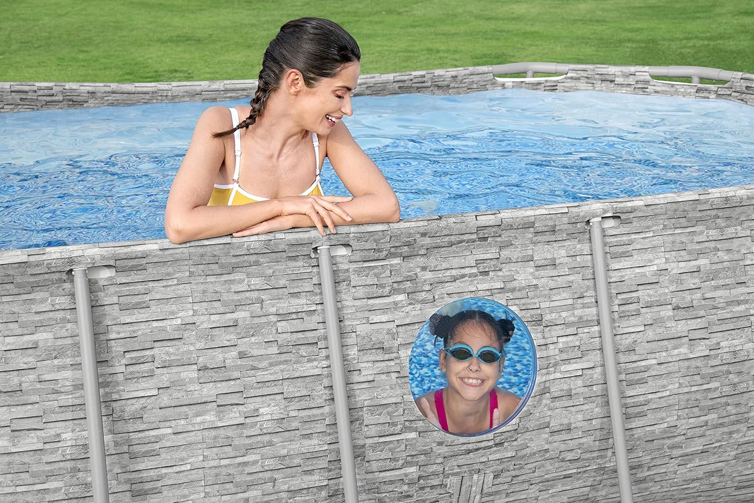 Bestway Oval Above Ground Pool Set (10' x 6'7