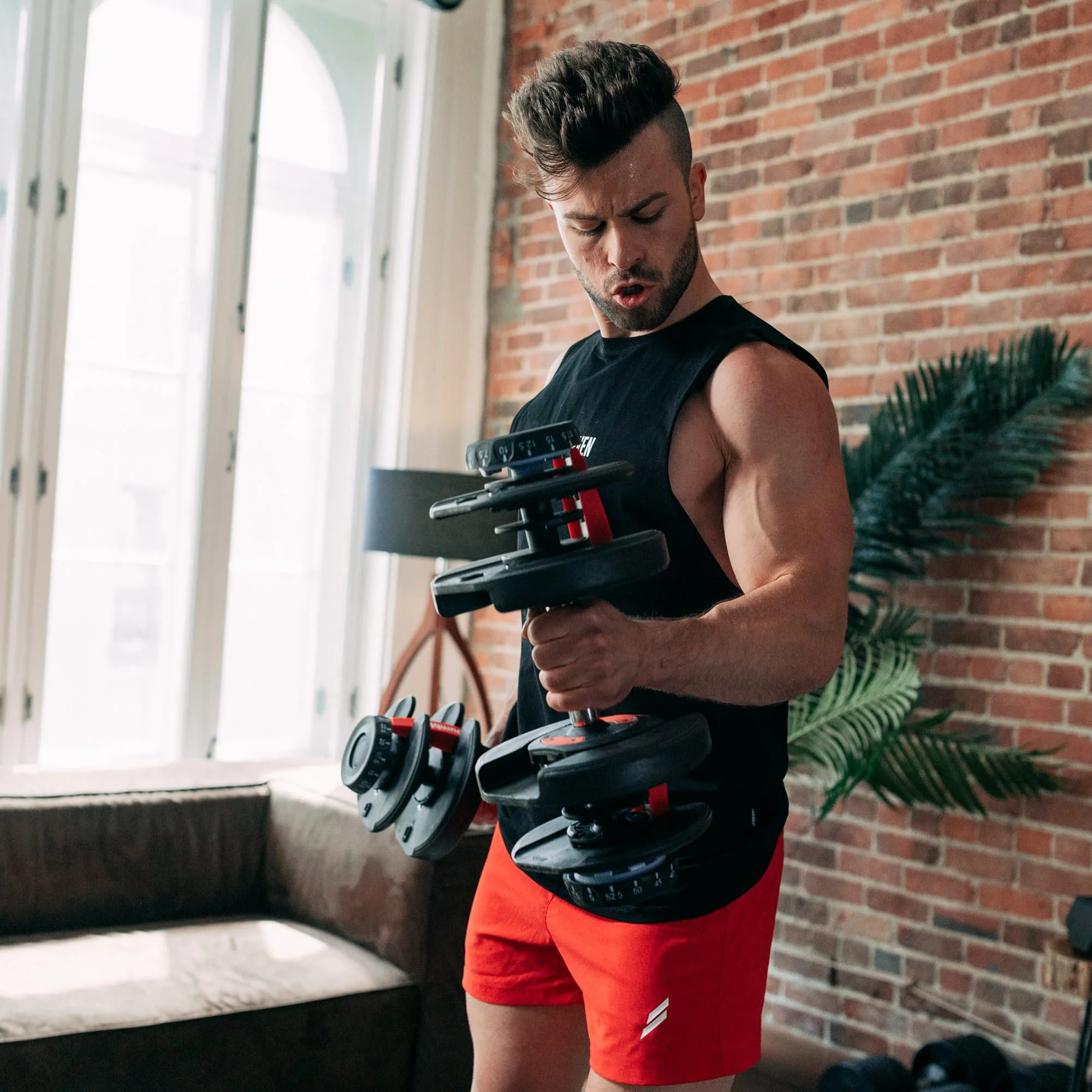 2026 Set Of 2 Adjustable Dumbbells (5 to 52.5 lb)