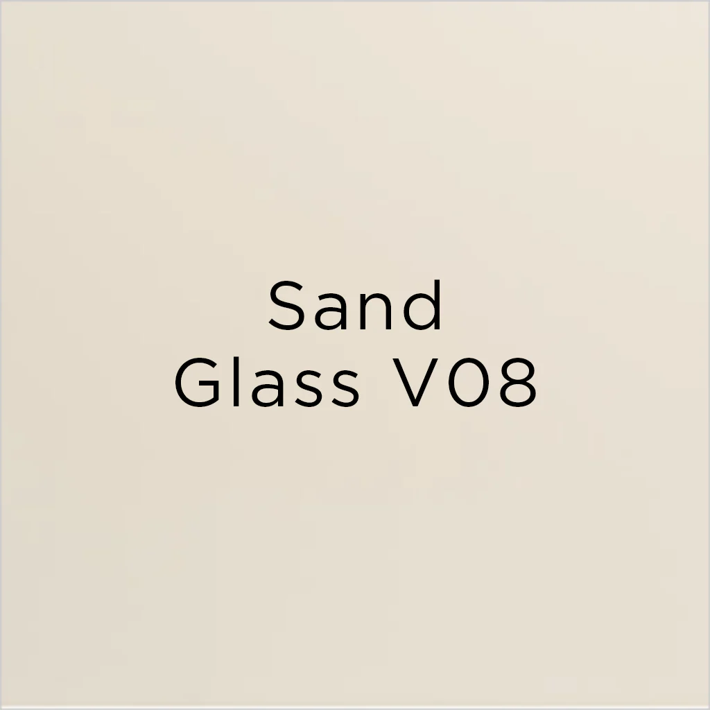 Regio Small Nightstand – Havana Walnut with Sand Glass Top and Wireless Charger