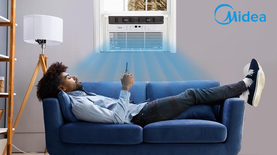 Midea 5,000 BTU 115V Mechanical Window Air Conditioner