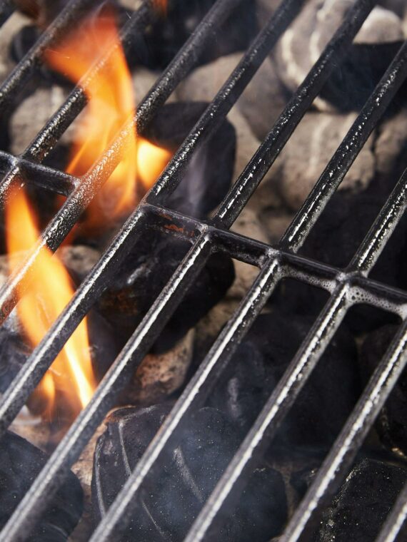 Expert Grill Heavy Duty 24-inch Charcoal Grill, Black