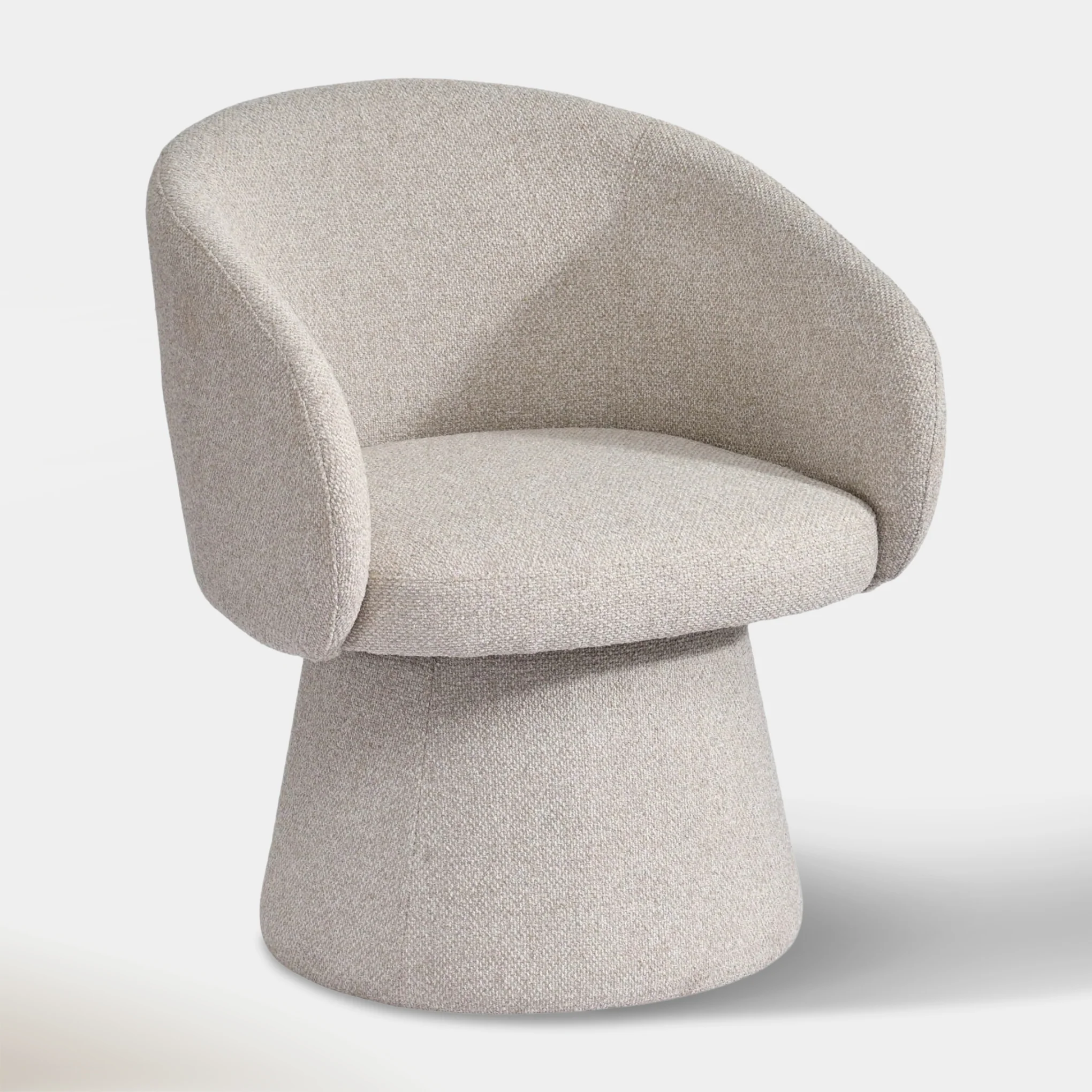 Jericho Club Chair in Bone White – Modern Elegance & Comfort