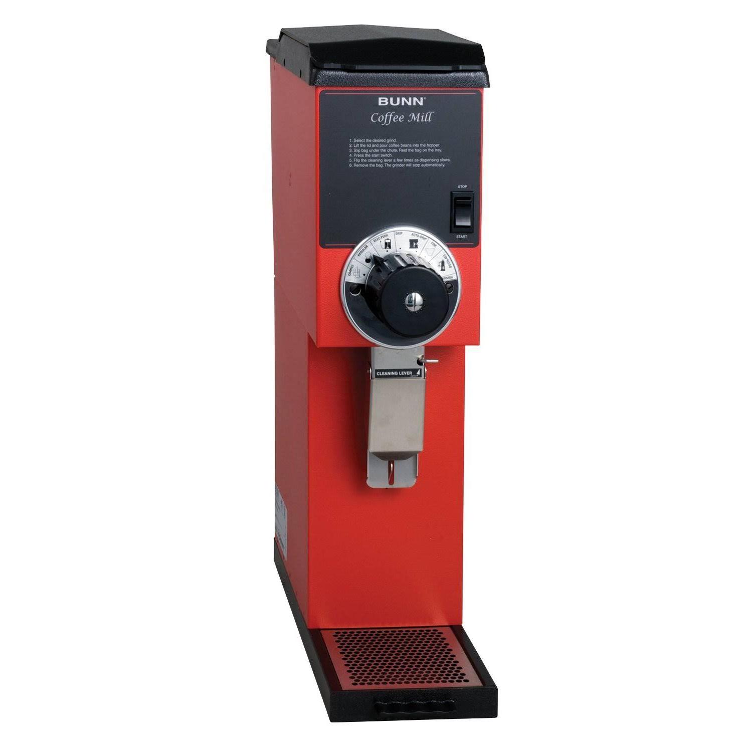 2026 22100.0001 G3 HD 3 lb. Red Bulk Coffee Grinder